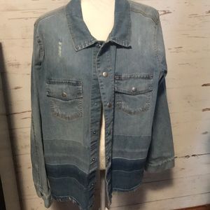 NWT Dear John Jean Jacket
